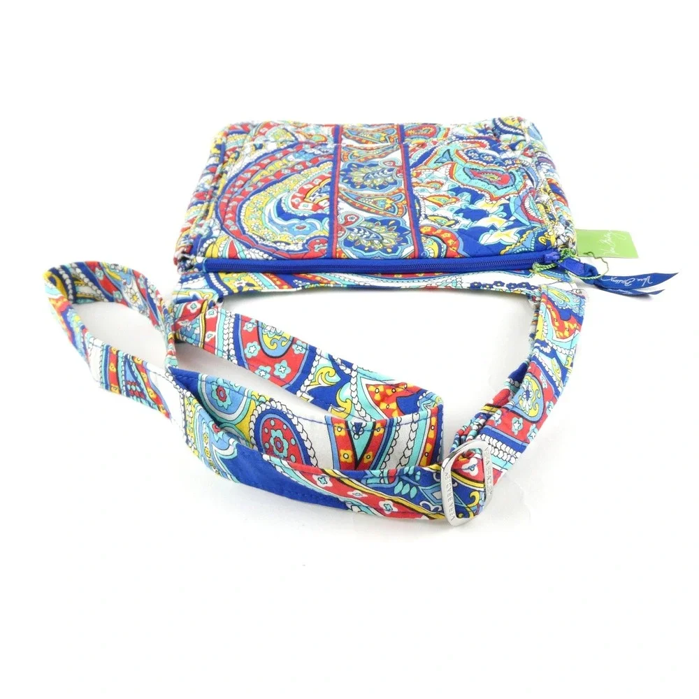 Vera Bradley Marina Paisley Mailbag Hipster NWT